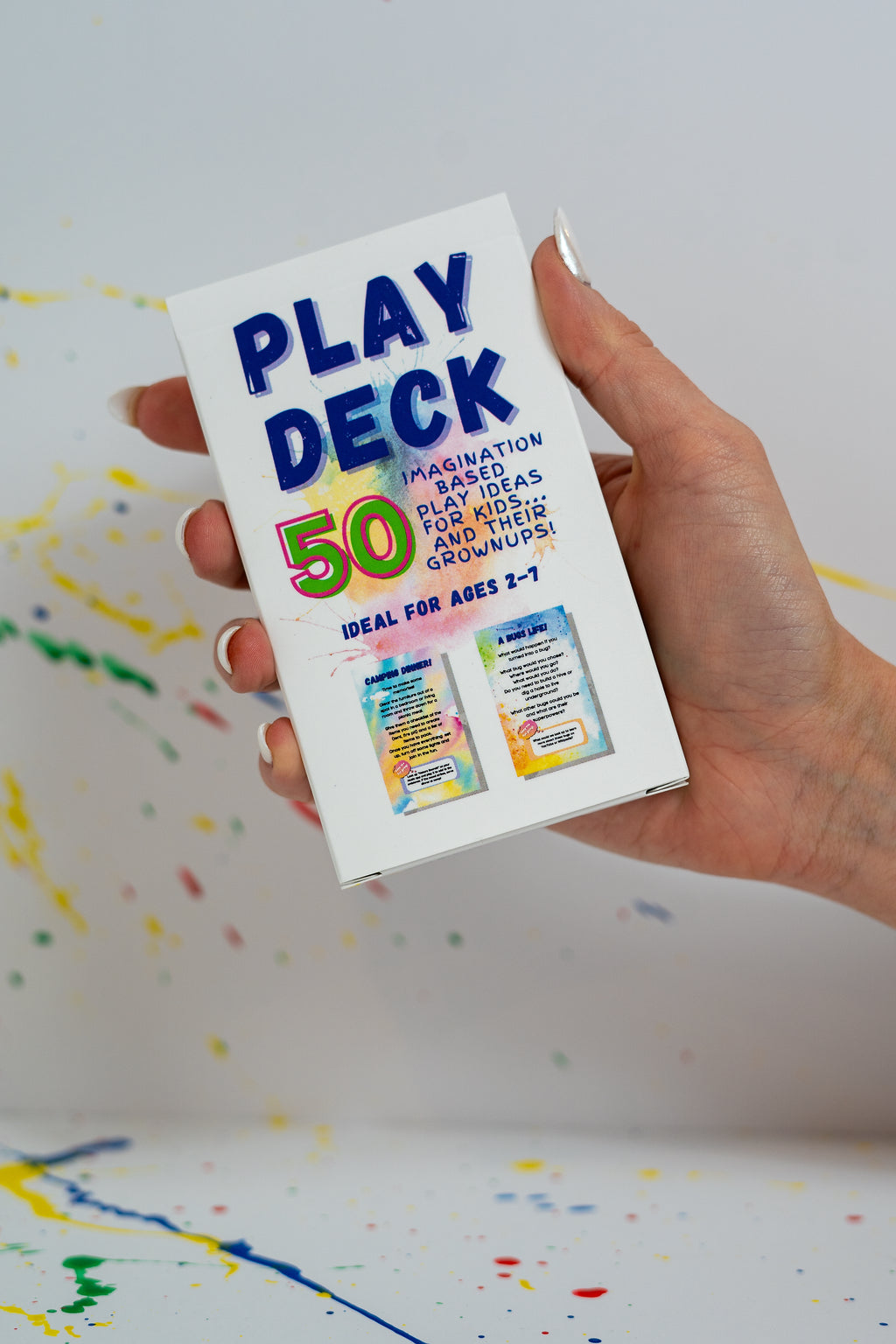 Play Deck - 50 Play Ideas and Activities for Kids! No materials Required! - Play Deck